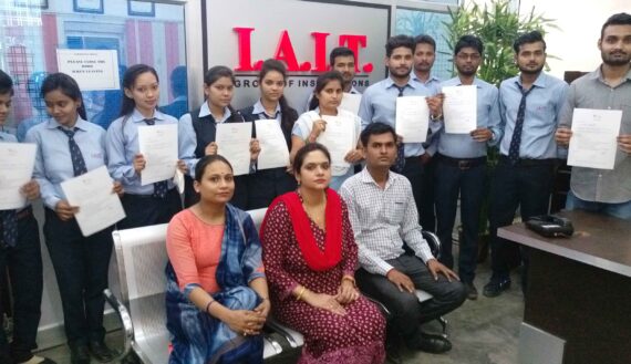 Students with Offer Letter Placement Drive 2018