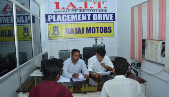 Interview in Bajaj Motors